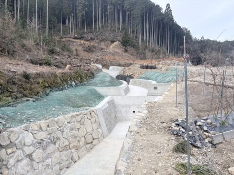 岐阜県下呂市 治山工事